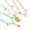 Necklace Stainless Steel Animal Zodiac Geometric Conch Shell Pendant Electroplating For Women