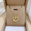 Necklace Stainless Steel Copper Animal Zodiac Cartoon Heart Love Full Diamond Style
