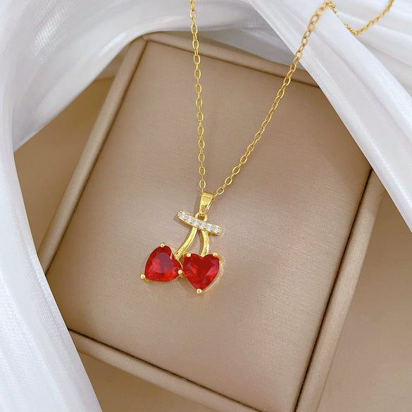 Necklace Stainless Steel Copper Animal Zodiac Cartoon Style Titanium Steel