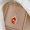 Necklace Stainless Steel Copper Animal Zodiac Cartoon Style