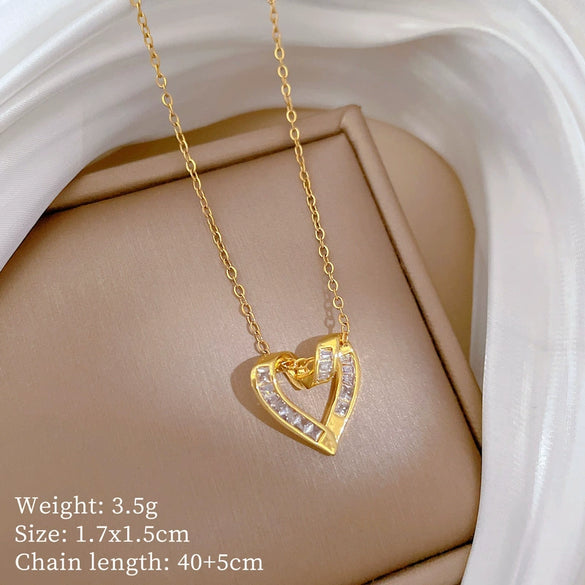 Necklace Stainless Steel Copper Animal Zodiac Cartoon Style