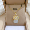 Necklace Stainless Steel Copper Animal Zodiac Cartoon Style