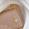 Necklace Stainless Steel Copper Animal Zodiac Cartoon Style