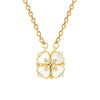 Necklace Stainless Steel Copper Cartoon Animal Zodiac Heart Fourleaf Flower Style