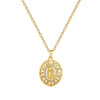 Necklace Stainless Steel Copper Eggshaped Animal Zodiac Cartoon Style