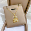 Necklace Stainless Steel Copper Fivepointed Star Geometric Light Luxury Elegant Gorgeous For Women