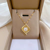 Necklace Stainless Steel Copper Geometric Bird's Nest Style