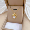 Necklace Stainless Steel Copper Geometric Butterfly Light Luxury Elegant Gorgeous Unisex