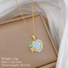 Necklace Stainless Steel Copper Geometric Cartoon Light Luxury Elegant Gorgeous Butterfly