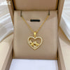 Necklace Stainless Steel Copper Geometric Cartoon Minimalist Style