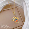 Necklace Stainless Steel Copper Geometric Cartoon Minimalist Style