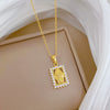 Necklace Stainless Steel Copper Geometric Cartoon Minimalist Titanium Steel