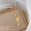 Necklace Stainless Steel Copper Geometric Cartoon Minimalist Unisex