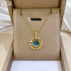 Necklace Stainless Steel Copper Geometric Cartoon Starry Sky Stars Moon Design