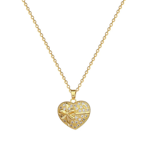 Necklace Stainless Steel Copper Geometric Cartoon Style