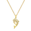 Necklace Stainless Steel Copper Geometric Dolphin Cartoon Minimalist