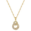 Necklace Stainless Steel Copper Geometric Electroplating For Women