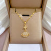 Necklace Stainless Steel Copper Geometric Electroplating For Women