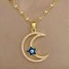 Necklace Stainless Steel Copper Geometric Electroplating For Women