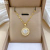 Necklace Stainless Steel Copper Geometric Electroplating For Women