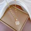 Necklace Stainless Steel Copper Geometric Electroplating For Women