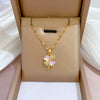 Necklace Stainless Steel Copper Geometric Electroplating For Women