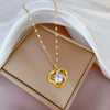 Necklace Stainless Steel Copper Geometric Electroplating For Women