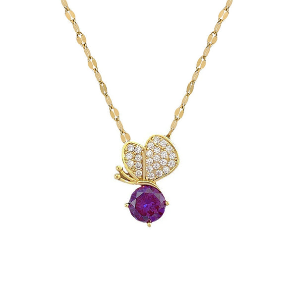 Necklace Stainless Steel Copper Geometric Electroplating For Women