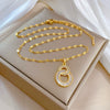 Necklace Stainless Steel Copper Geometric Electroplating For Women