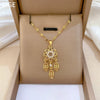 Necklace Stainless Steel Copper Geometric Electroplating Natural Style For Women