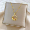 Necklace Stainless Steel Copper Geometric Electroplating Women