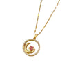 Necklace Stainless Steel Copper Geometric Electroplating Women