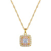 Necklace Stainless Steel Copper Geometric Electroplating Women's