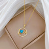 Necklace Stainless Steel Copper Geometric Heart Love Cartoon Minimalist