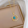 Necklace Stainless Steel Copper Geometric Heart Love Cartoon Minimalist