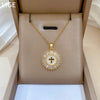 Necklace Stainless Steel Copper Geometric Light Luxury Elegant Gorgeous Cartoon Style