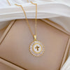 Necklace Stainless Steel Copper Geometric Light Luxury Elegant Gorgeous Cartoon Style