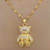 Necklace Stainless Steel Copper Geometric Light Luxury Style
