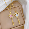 Necklace Stainless Steel Copper Geometric Light Luxury Style