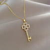 Necklace Stainless Steel Copper Geometric Light Luxury Style