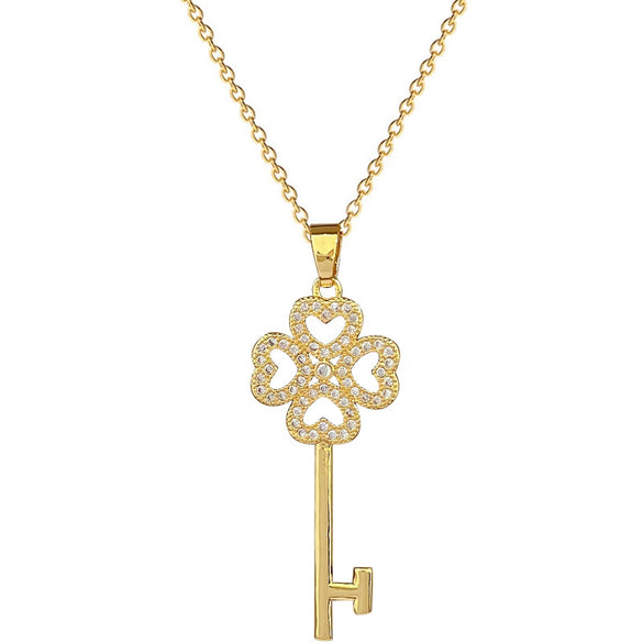 Necklace Stainless Steel Copper Geometric Light Luxury Style