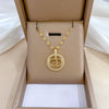 Necklace Stainless Steel Copper Geometric Style