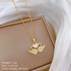 Necklace Stainless Steel Copper Geometric Style