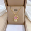 Necklace Stainless Steel Copper Geometric Style