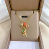 Necklace Stainless Steel Copper Geometric Style