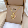 Necklace Stainless Steel Copper Geometric Titanium Steel
