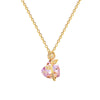 Necklace Stainless Steel Copper Pink Love Rose Animal Zodiac Cartoon Style For Women And Men