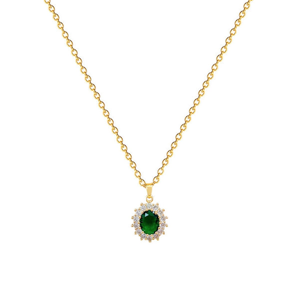 Necklace Stainless Steel Eggshaped Animal Zodiac Cartoon Style