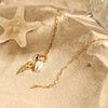 Necklace Stainless Steel Electroplating Geometric Conch Teeth Shellfish Crab Tongs Pendant