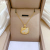 Necklace Stainless Steel Geometric Cat Bow Copper Luxury Elegant For Women